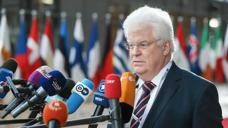 Representantes de la UE boicotearon la fiesta de despedida del embajador ruso ante la UE
