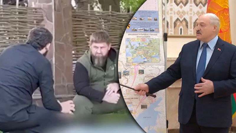 Putin fue reemplazado por Kadyrov: hizo muchas amenazas y mostró un mapa, " de donde fue preparado"