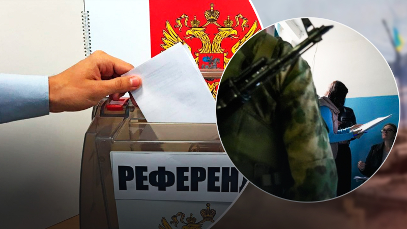Dibujaron cifras: los ocupantes calificaron de válidos los "referéndums" en Donbass y Zaporozhye