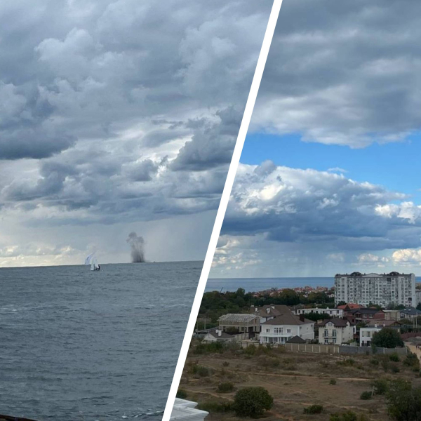 Se escuchó una fuerte explosión en el mar cerca de Sebastopol