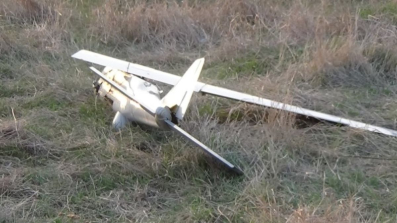 Otro dron enemigo aterrizó sobre la región de Kherson