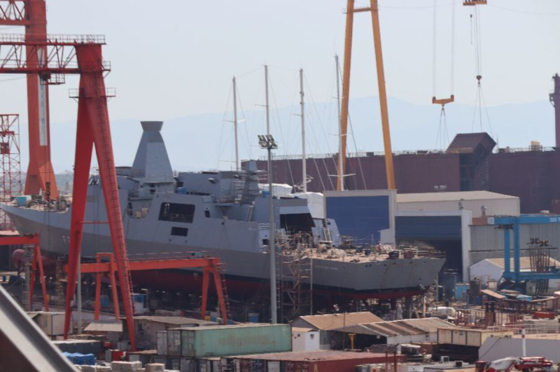 Ya con el nombre en la caja: el futuro buque insignia de la Armada de Ucrania se mostró en Turquía 