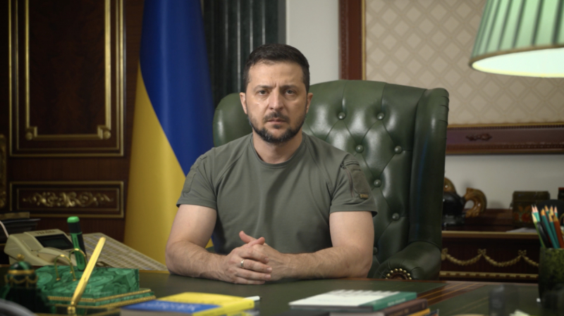 Vladimir Zelensky apeló a los ucranianos