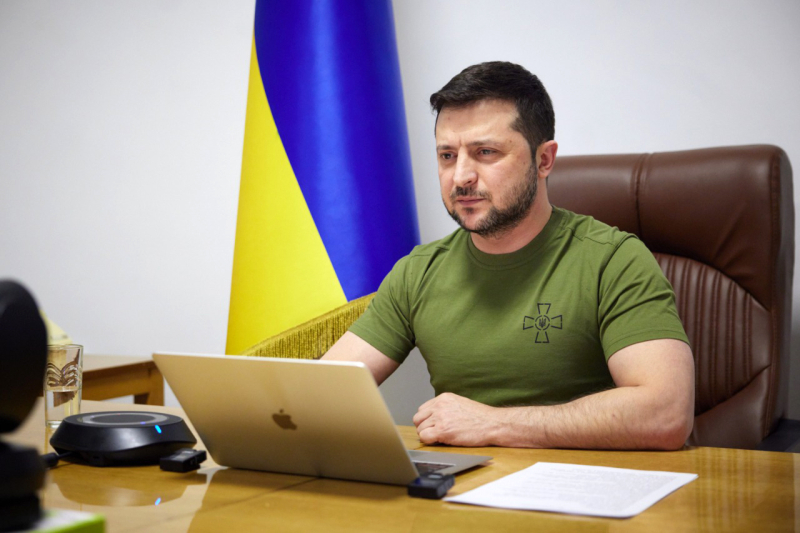 Zelensky explicó cómo ha cambiado el apoyo a Ucrania en el mundo después del 24 de febrero y hoy