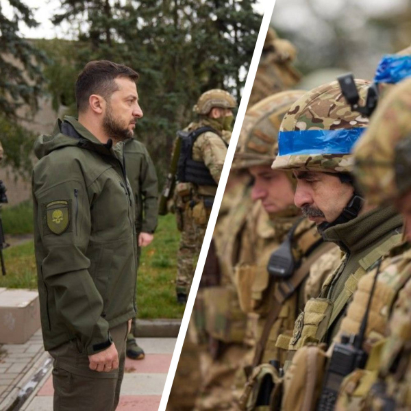 No perdones nada a los terroristas: Zelensky premia a los defensores en la región liberada de Kharkiv