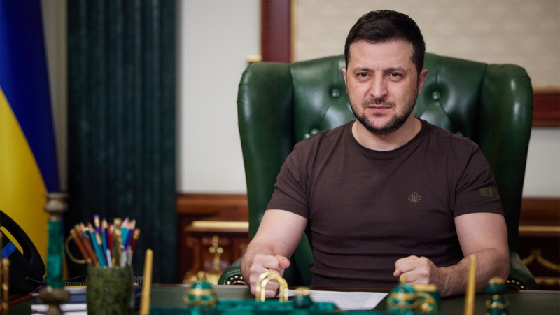 Zelensky escribió un llamamiento a los ucranianos