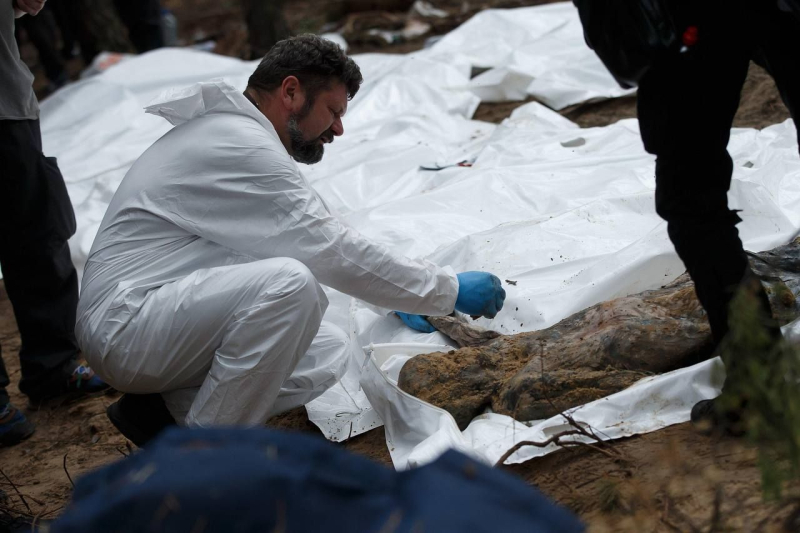 Casi todas las personas exhumadas tienen signos de muerte violenta, – Sinegubov sobre la tragedia en Izyum
