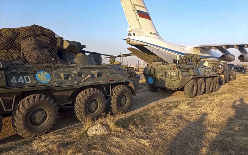 La escalada en el Transcaucasus: se mostró un video de la supuesta retirada del contingente ruso en la Web