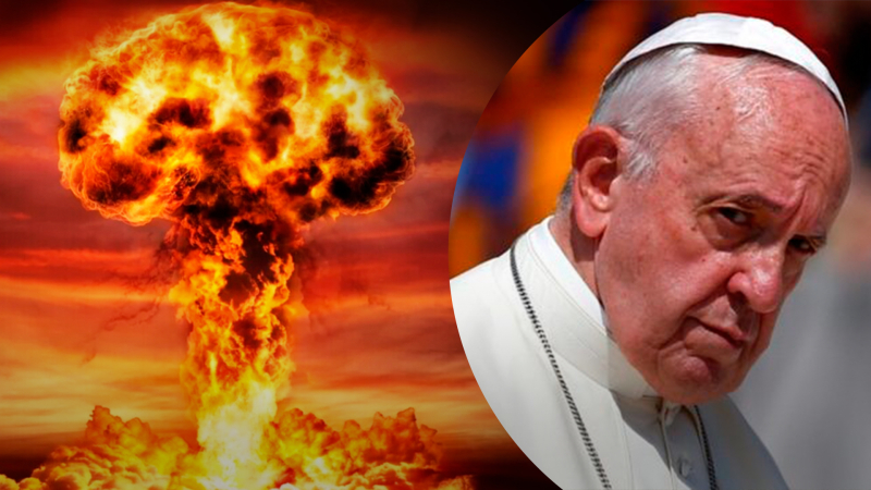 Locura, – Papa reaccionó al chantaje nuclear de Putin