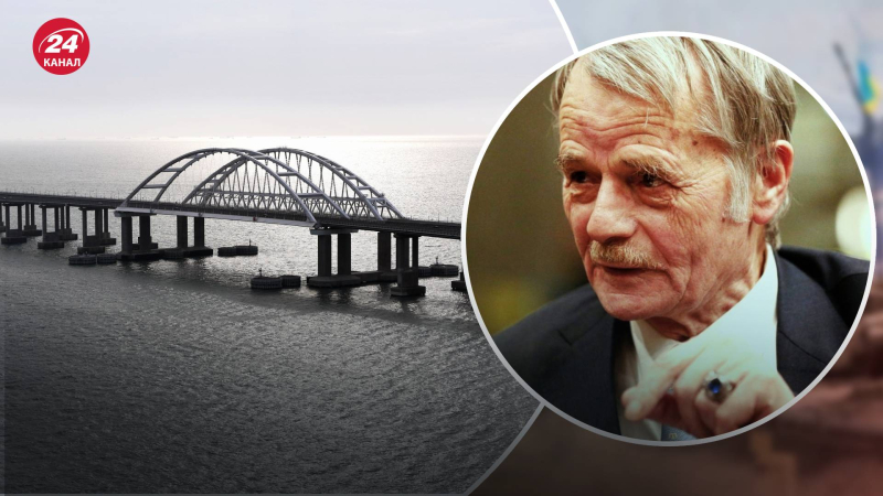 El puente de Crimea debe ser destruido antes de que Ucrania devuelva la península, Dzhemilev