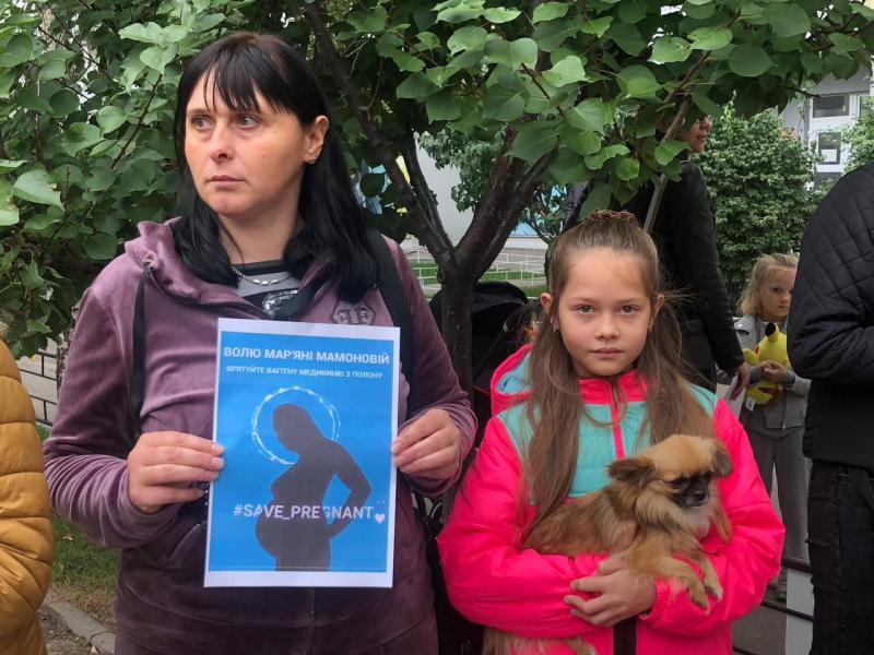 Podría ser mi madre: se llevó a cabo una acción en Kyiv en apoyo de los capturados Mujeres ucranianas