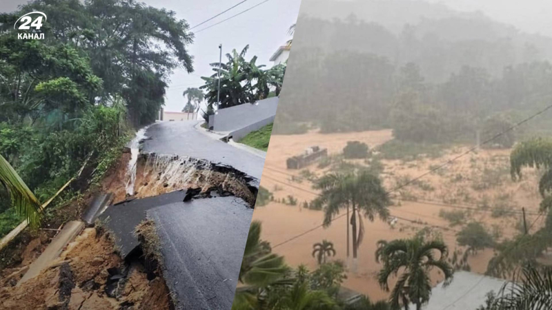El huracán tropical Fiona golpea a Puerto Rico y deja al país en la oscuridad