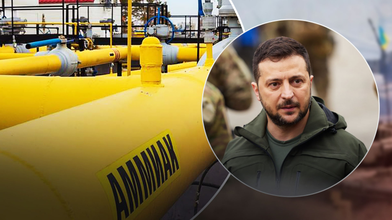 Ucrania puede aceptar reanudar las exportaciones de amoníaco desde Rusia: Zelensky llamó a la condición