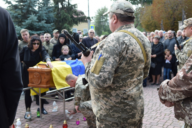 Chortkiv se despidió del hijo del famoso disidente Vasily Marmus, que murió en la región de Kharkiv