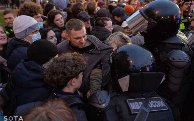 Protestas contra la 'mogilización' y el 'régimen criminal de Putin' han sido anunciadas nuevamente en Rusia