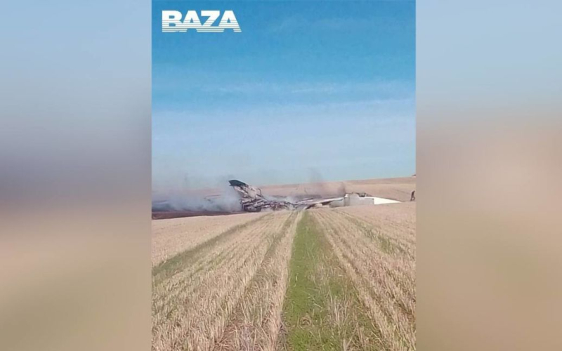 В Un avión militar se estrelló en la región rusa de Rostov: qué pasó