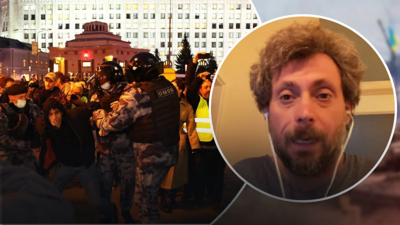 Un periodista ruso usando el ejemplo de Bielorrusia explicó por qué los rusos no protestan