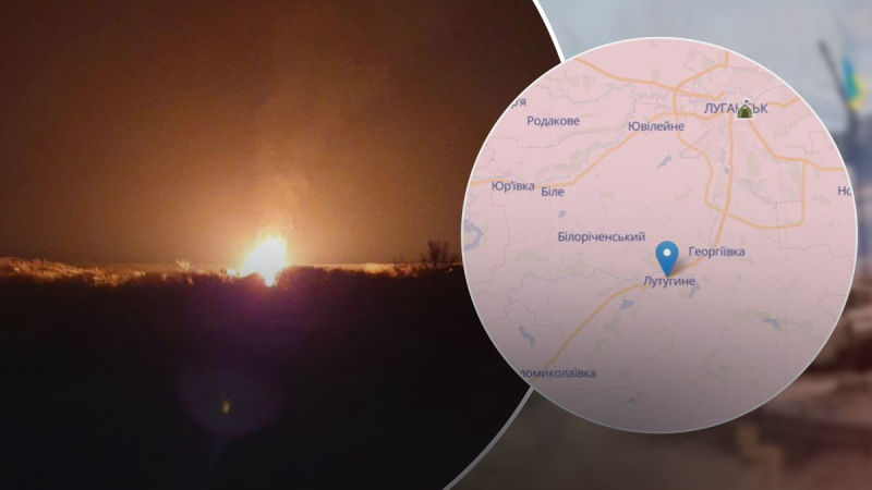 Los ocupantes anunciaron una explosión en el principal gasoducto de la región de Lugansk