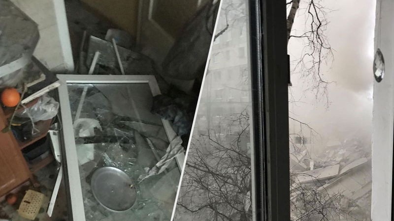 Escuchamos el derrumbe de las losas y la gente gritando – un residente de una casa en Dnipro sobre un ataque con misiles