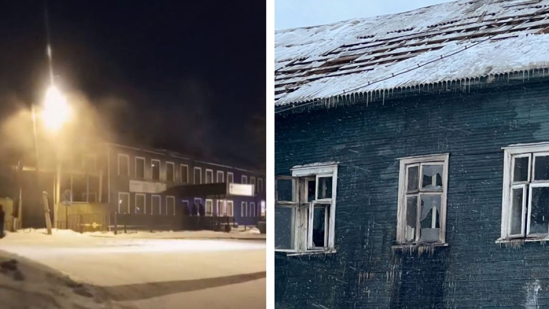 En el nuevo año, con un nuevo incendio: en Rusia, la oficina de registro y alistamiento militar fue incendiada deliberadamente
