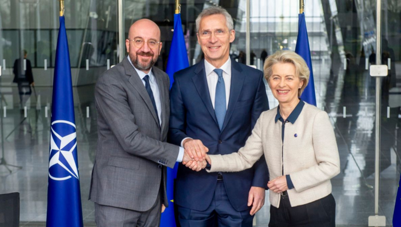 Por primera vez en 5 años: la OTAN y la UE firman una declaración de cooperación actualizada