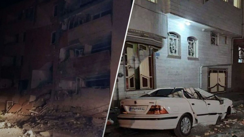 Como después de un ataque con misiles: Irán fue sacudido por un poderoso terremoto: fotos espeluznantes del aftermath