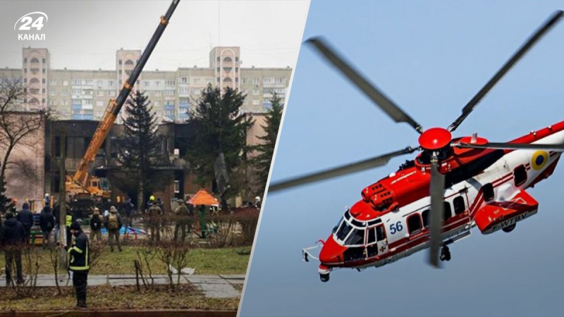 La Policía Nacional dijo dónde volaba el helicóptero que se estrelló trágicamente en Brovary