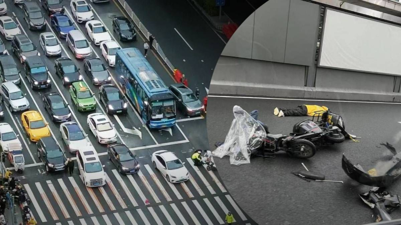 En China, el conductor mató a 5 personas atropelladas en el cruce, muchas resultaron heridas: imágenes del accidente