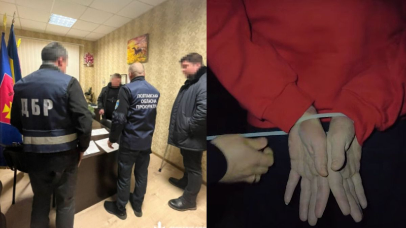 Se simuló un asesinato para salvar a un empresario: un funcionario fue detenido en la región de Poltava – video de la operación