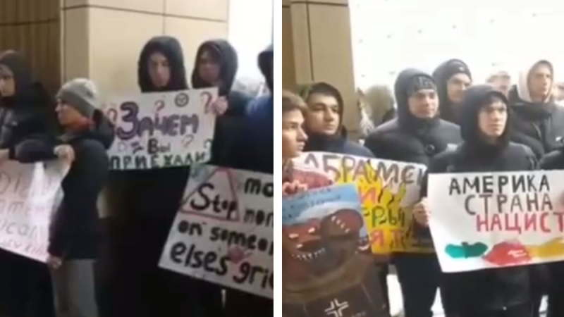 Niños en Moscú fueron detenidos para gritarle al nuevo embajador de EE. UU. que 'Estados Unidos es un terrorista '