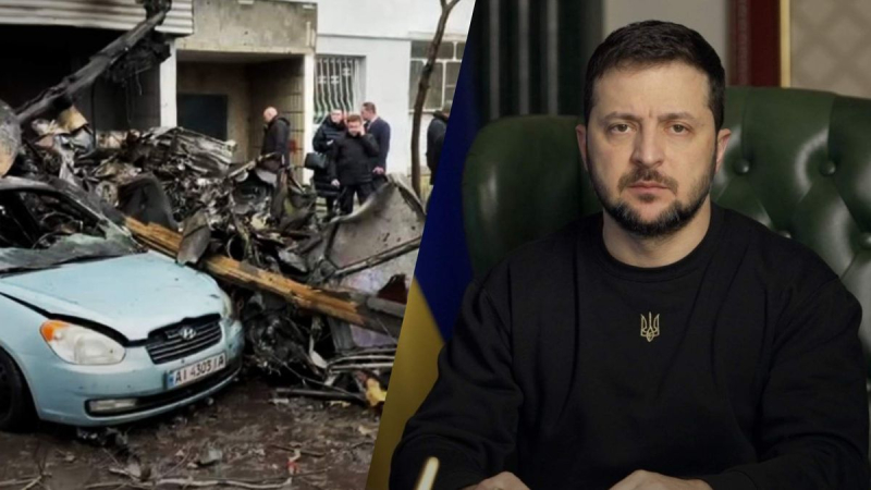 Esto no es un accidente, sino el resultado de la guerra, – Zelensky sobre Brovary durante su discurso en Davos 