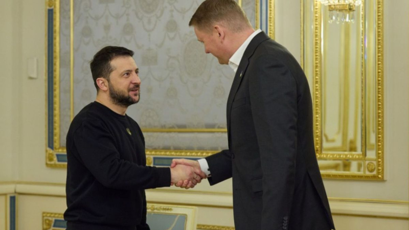 Zelensky se reunió en Kyiv con el jefe del Seimas Smiltens de Letonia