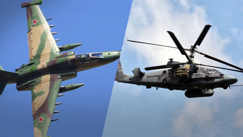Las Fuerzas Armadas de Ucrania en el este aterrizaron un avión de ataque enemigo Su-25 y un helicóptero Ka-52