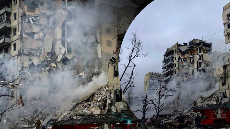 Los escombros en el lugar del impacto se eliminarán durante toda la noche, alcalde de Dnipro