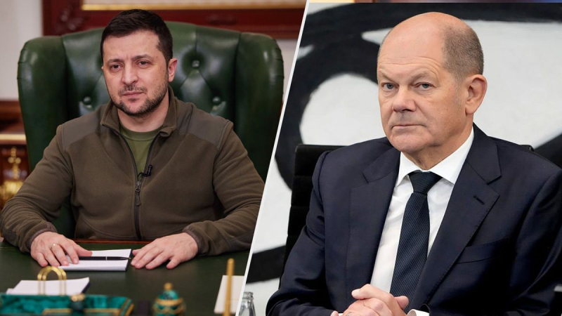 Zelensky habló con Scholz: el tema principal es el fortalecimiento del ejército ucraniano