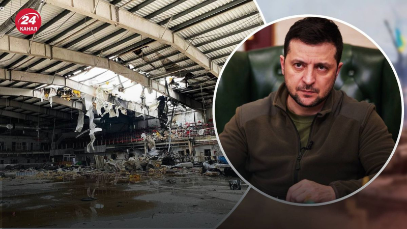 Este es un reconocimiento de un estado terrorista, - comentó Zelensky sobre la destrucción de la arena de hielo en Druzhkovka