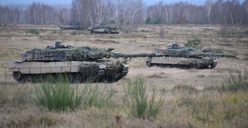 Cientos de tanques Leopard: el ministro de Defensa lituano anuncia grandes noticias para Ucrania después de Rammstein