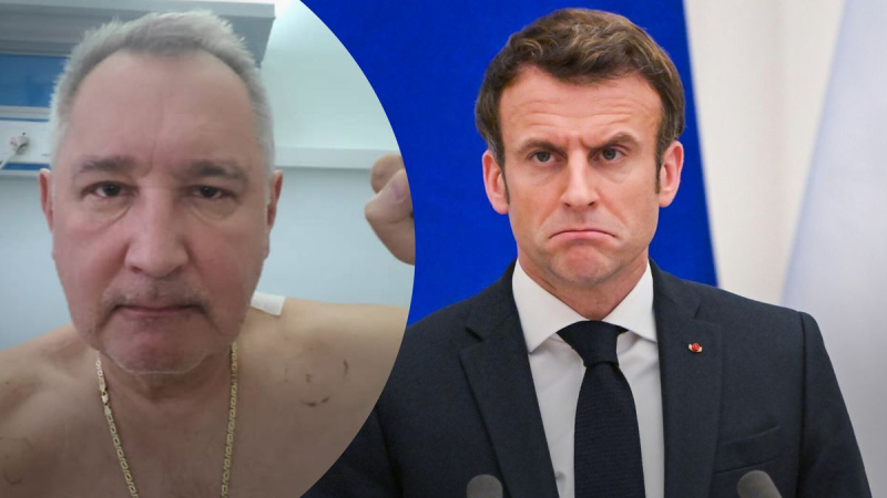 Le envió un chip a Macron desde el quinto punto: Rogozin envió una carta amenazante a Francia