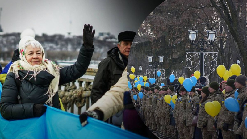Ucrania se une al mundo entero: una acción a gran escala dedicada al Día de la Unificación se llevará a cabo en 20 ciudades