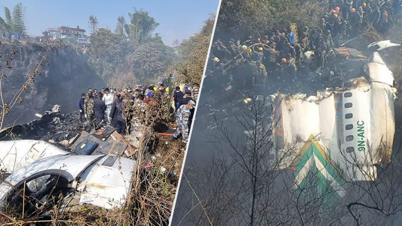 Accidente aéreo en Nepal: Ministerio de Relaciones Exteriores verifica si había ucranianos a bordo
