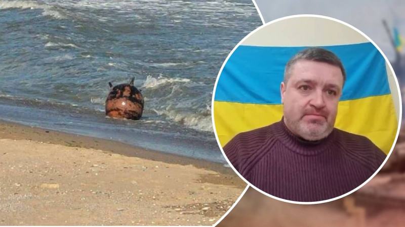 Lanza minas en la costa durante dos días seguidos: Bratchuk insta a los residentes de Odessa a tener cuidado
