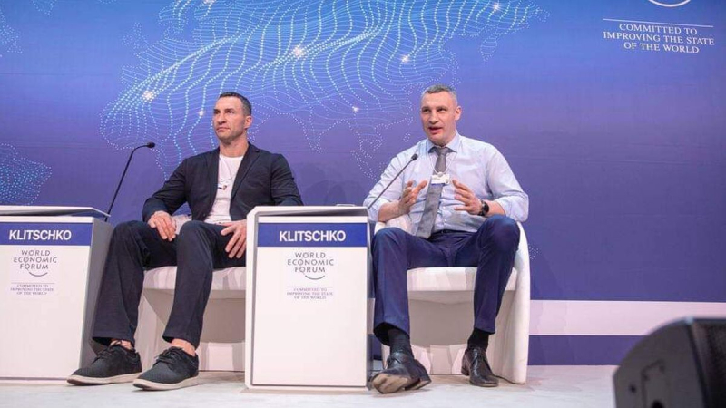 Los hermanos Klitschko participarán en el Foro Mundial de Davos, donde se analizarán las consecuencias de la guerra será discutido