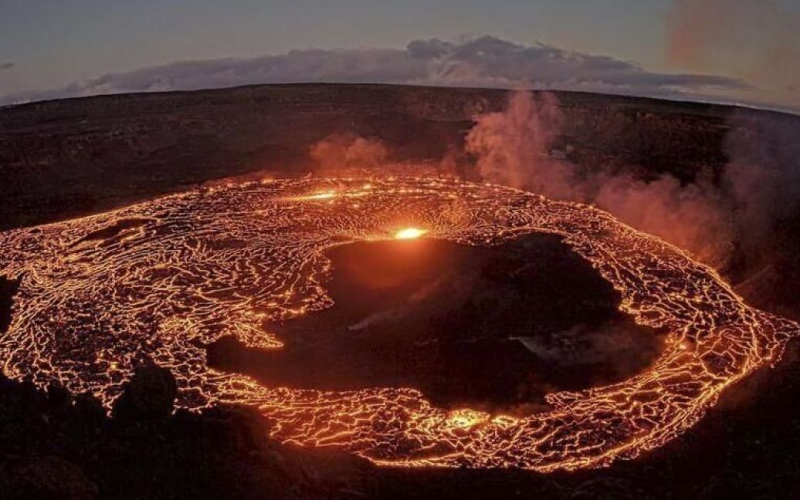 Desperté uno de los volcanes más activos del mundo (foto)