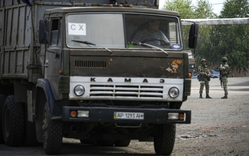 En la región de Belgorod de la Federación Rusa, volcó un camión KamAZ con los ocupantes: heridos graves