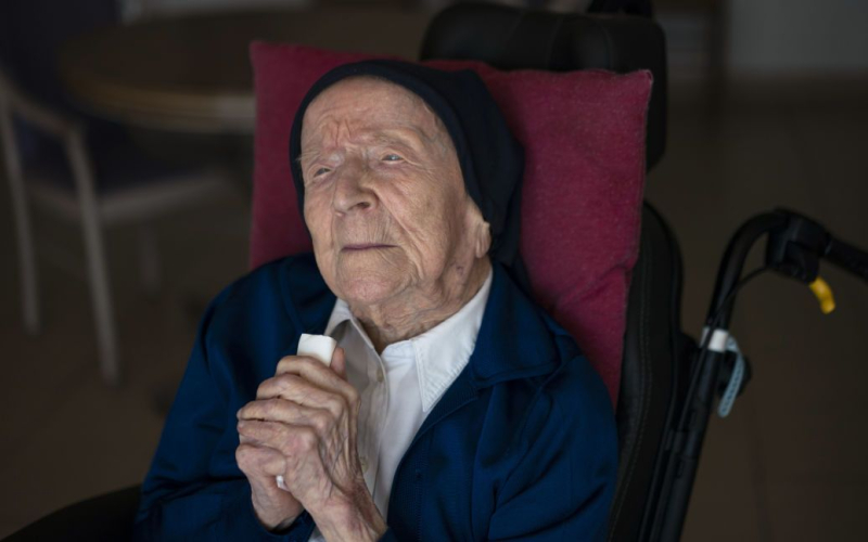 Murió en Francia la persona más vieja del mundo