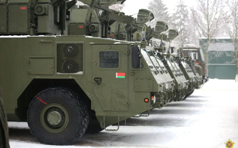  El ejército de Bielorrusia se jactó del complejo 