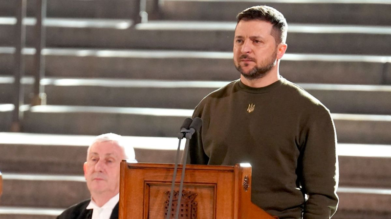 Obama, Mandela, Benedicto XVI: quienes, además de Zelensky, tuvieron el honor de actuar en Westminster Hall