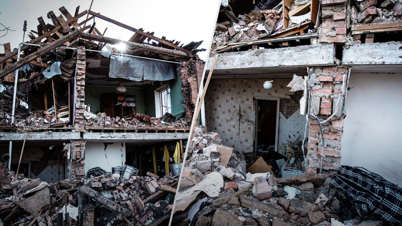 "Esperando la primavera y teniendo sueños": un misil ruso destruyó la casa de una pareja from Pavlograd