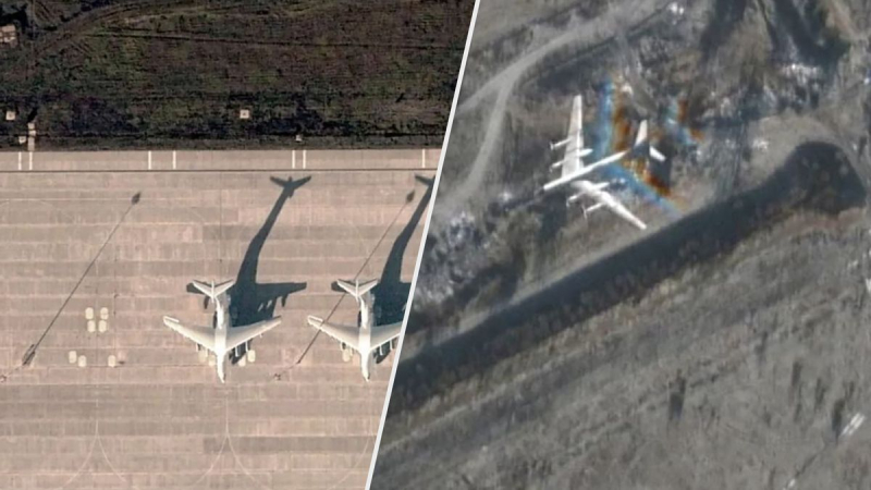 Adónde trasladaron los rusos los aviones del aeródromo de Engels: investigación del esquema