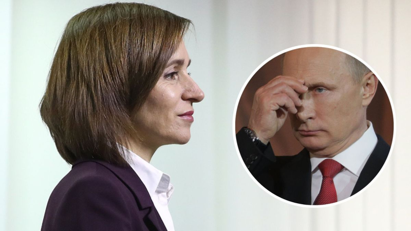 Toma del poder en Moldavia: Rusia reaccionó a las palabras de Sandu sobre los planes del Kremlin